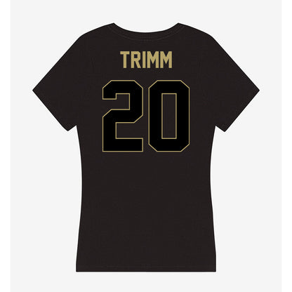 Central Florida - NCAA Softball : Kendall Trimm - Women's V-Neck T-Shirt-1