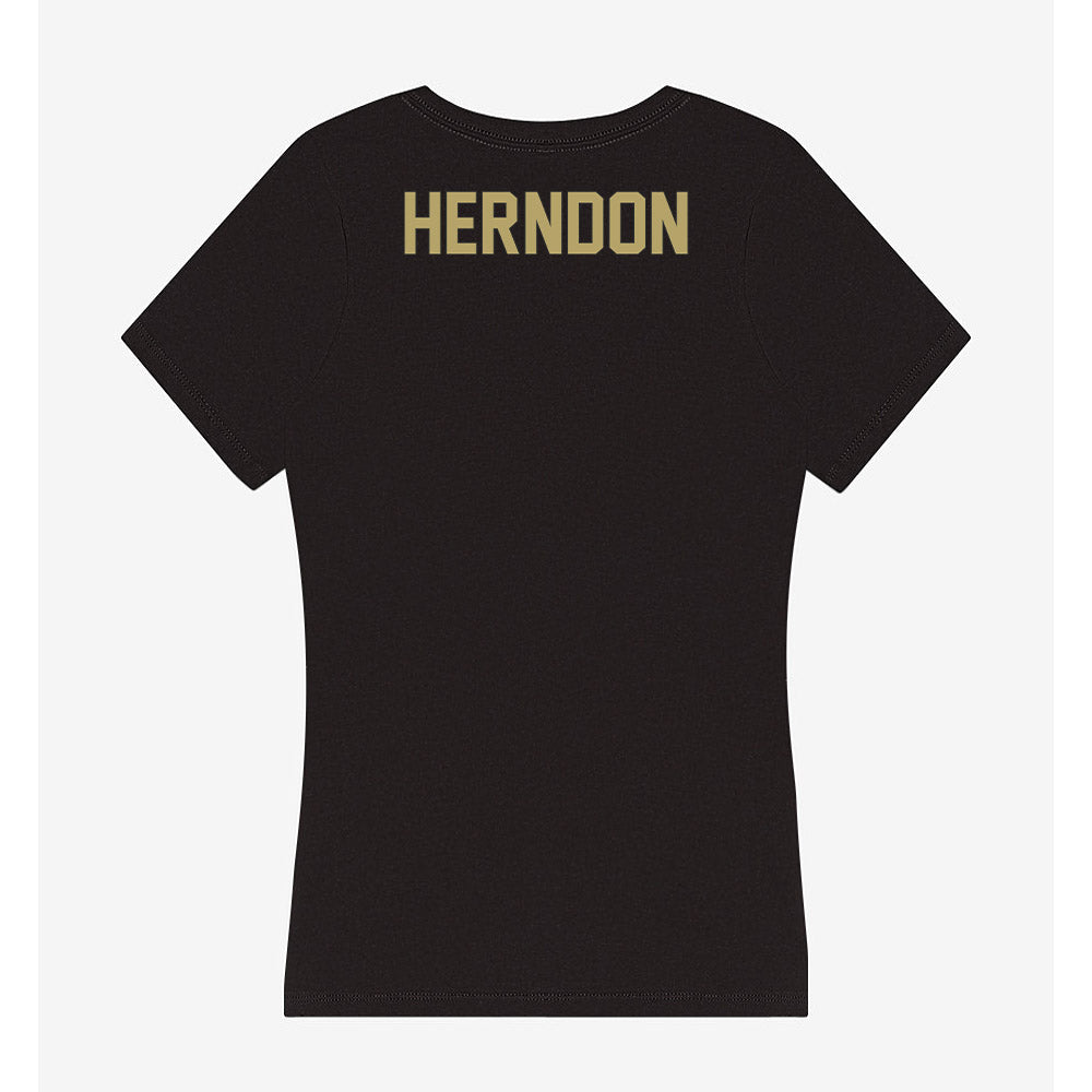 Central Florida - NCAA Women's Rowing : Edie Herndon - Women's V-Neck T-Shirt-1