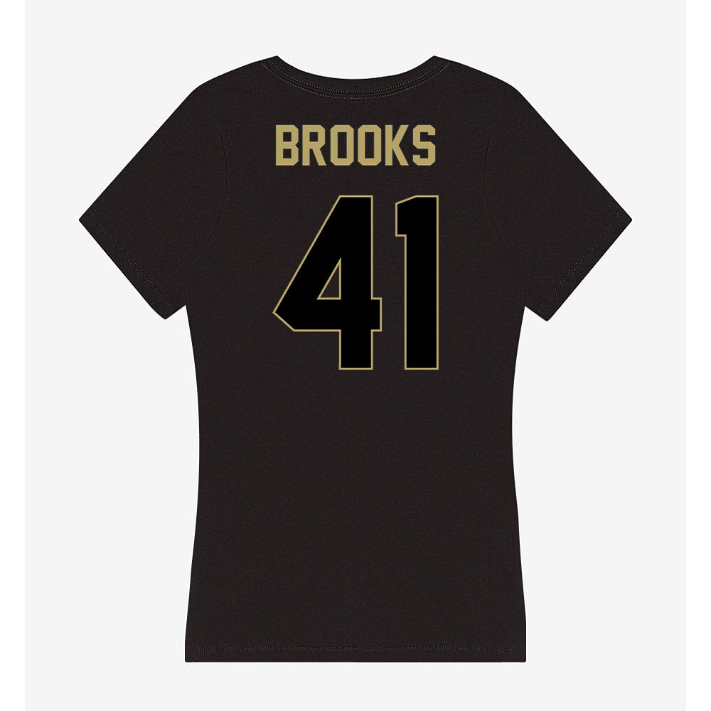 Central Florida - NCAA Baseball : Dallas Brooks - Women's V-Neck T-Shirt-1