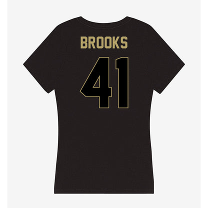 Central Florida - NCAA Baseball : Dallas Brooks - Women's V-Neck T-Shirt-1