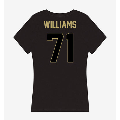 Central Florida - NCAA Football : Amahn Williams - Women's V-Neck T-Shirt-1