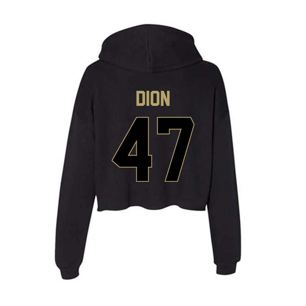 Central Florida - NCAA Baseball : Wyatt Dion - Women's Crop Fleece Hoodie-1