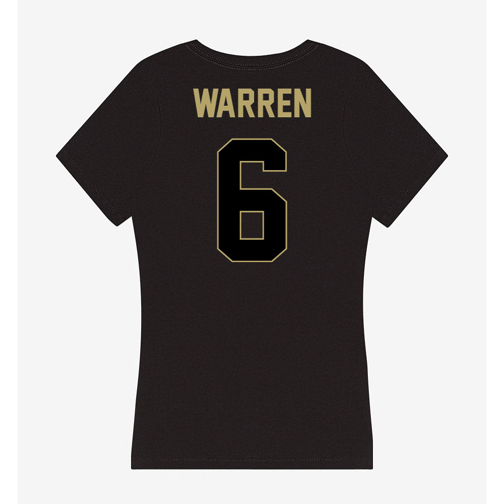 Central Florida - NCAA Softball : Maliyah Warren - Women's V-Neck T-Shirt-1