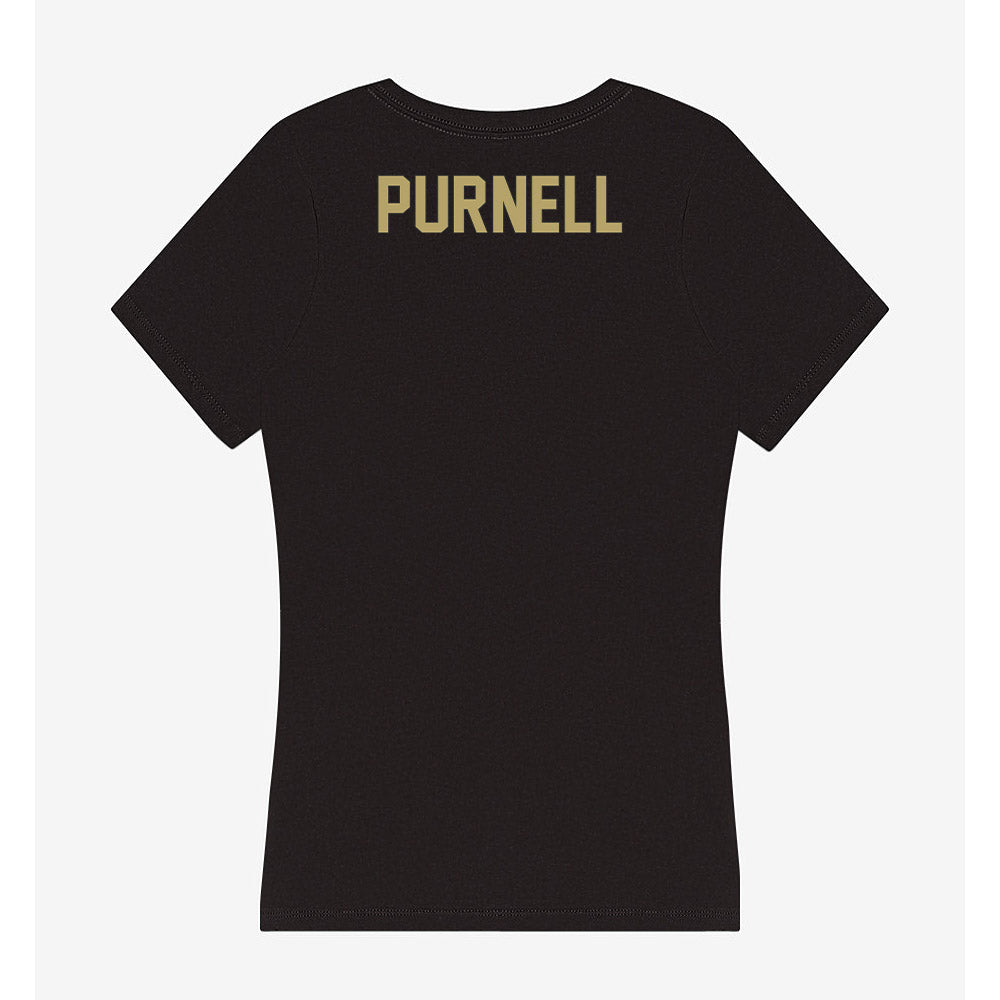 Central Florida - NCAA Women's Track & Field : Corrine Purnell - Women's V-Neck T-Shirt-1