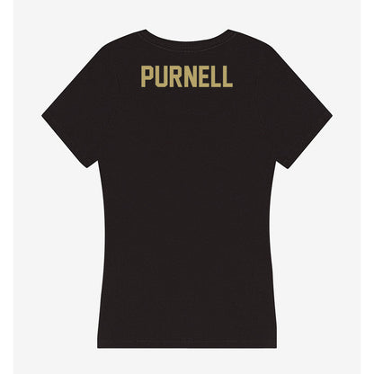 Central Florida - NCAA Women's Track & Field : Corrine Purnell - Women's V-Neck T-Shirt-1