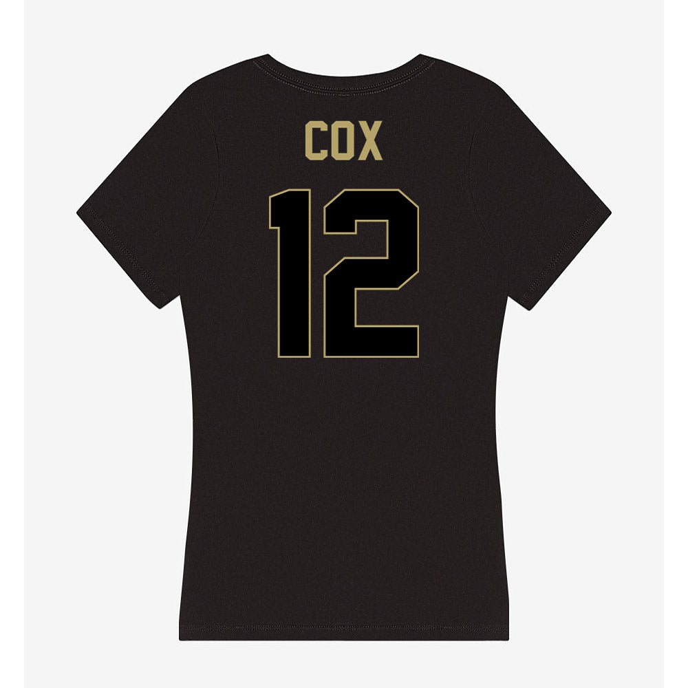 Central Florida - NCAA Women's Basketball : Kayanna Cox - Women's V-Neck T-Shirt-1