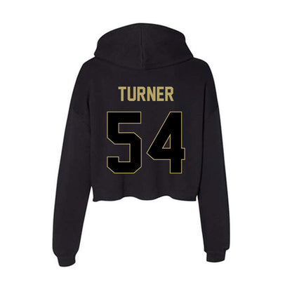 Central Florida - NCAA Football : Trenton Turner - Women's Crop Fleece Hoodie-1