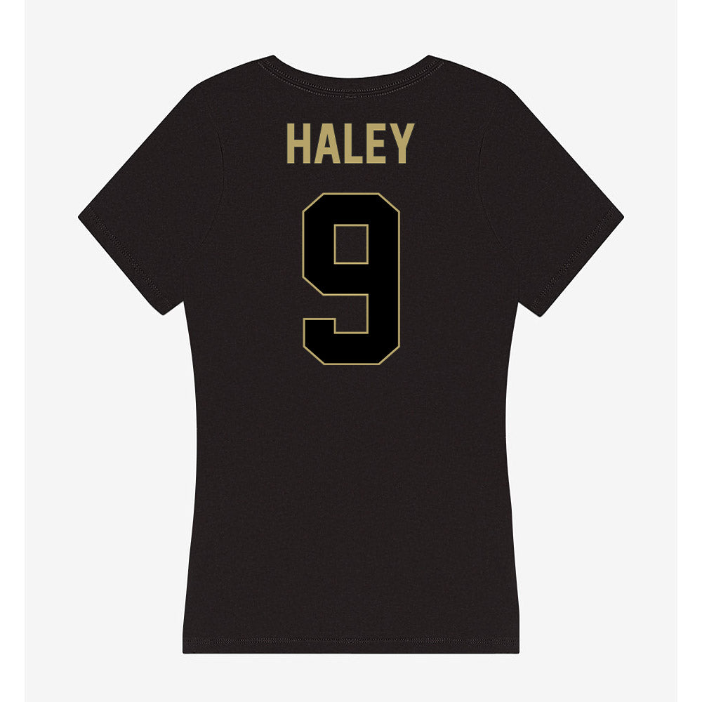 Central Florida - NCAA Women's Volleyball : Alexa Haley - Women's V-Neck T-Shirt-1