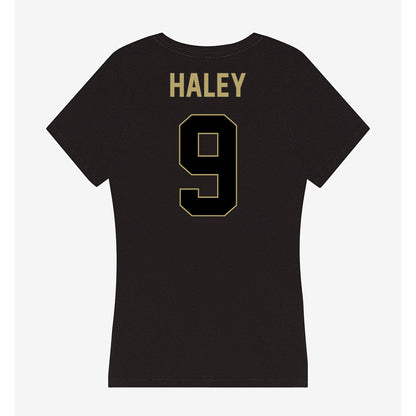 Central Florida - NCAA Women's Volleyball : Alexa Haley - Women's V-Neck T-Shirt-1