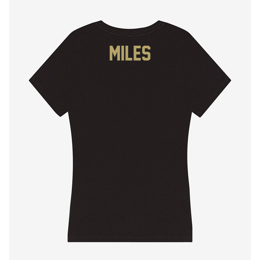 Central Florida - NCAA Cheerleading : Peyton Miles - Women's V-Neck T-Shirt-1