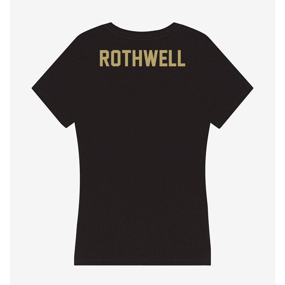 Central Florida - NCAA Women's Track & Field : Morgan Rothwell - Women's V-Neck T-Shirt-1