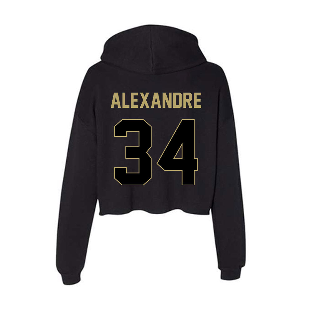 Central Florida - NCAA Softball : Kayla Alexandre - Women's Crop Fleece Hoodie-1