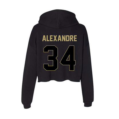 Central Florida - NCAA Softball : Kayla Alexandre - Women's Crop Fleece Hoodie-1