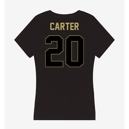 Central Florida - NCAA Football : Lewis Carter - Women's V-Neck T-Shirt-1