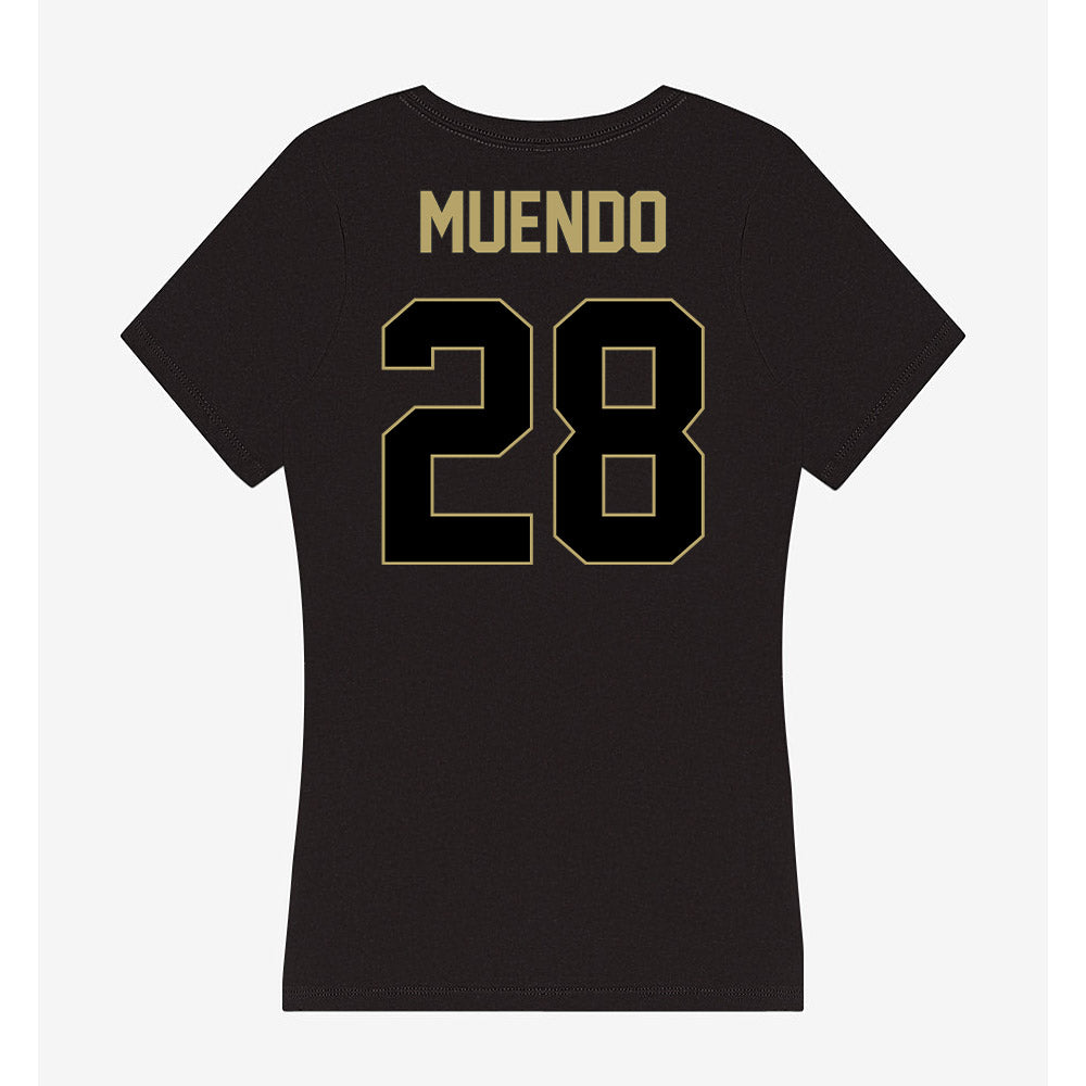 Central Florida - NCAA Men's Soccer : Kenn Muendo - Women's V-Neck T-Shirt-1