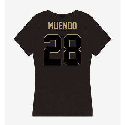Central Florida - NCAA Men's Soccer : Kenn Muendo - Women's V-Neck T-Shirt-1
