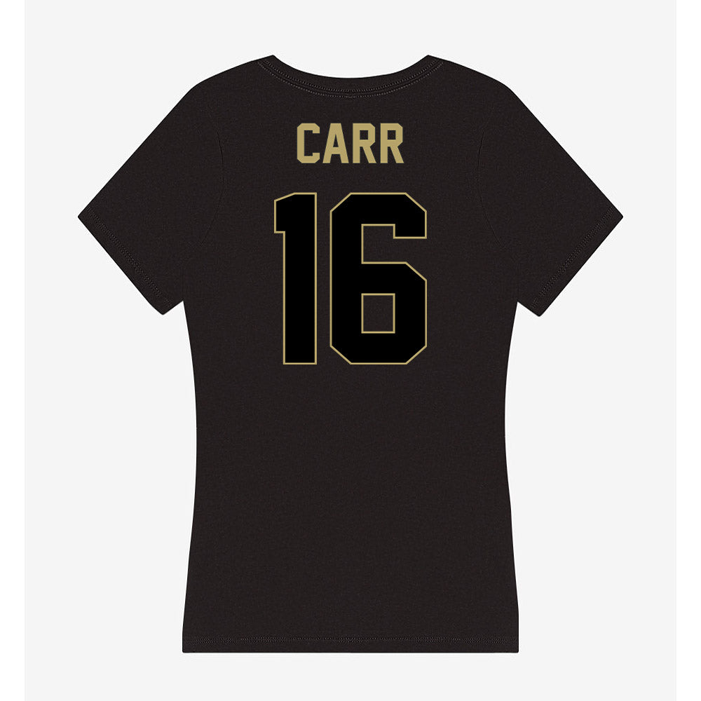 Central Florida - NCAA Football : Dante Carr - Women's V-Neck T-Shirt-1