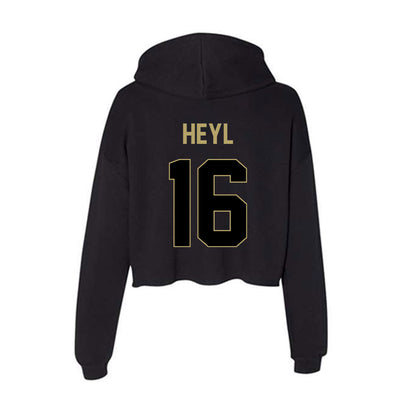 Central Florida - NCAA Baseball : Matthew Heyl - Women's Crop Fleece Hoodie-1