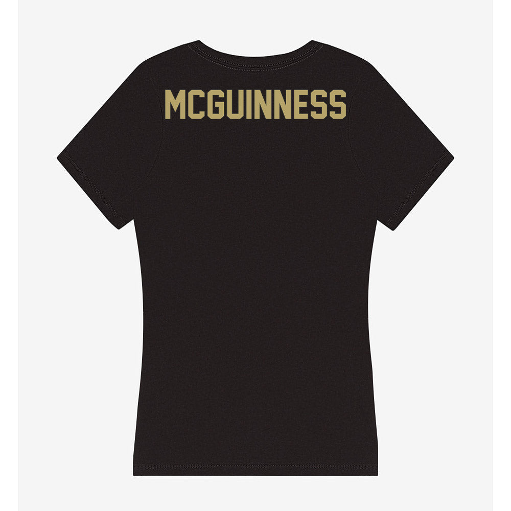 Central Florida - NCAA Cheerleading : Mia McGuinness - Women's V-Neck T-Shirt-1