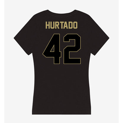 Central Florida - NCAA Baseball : Sebastian Hurtado - Women's V-Neck T-Shirt-1