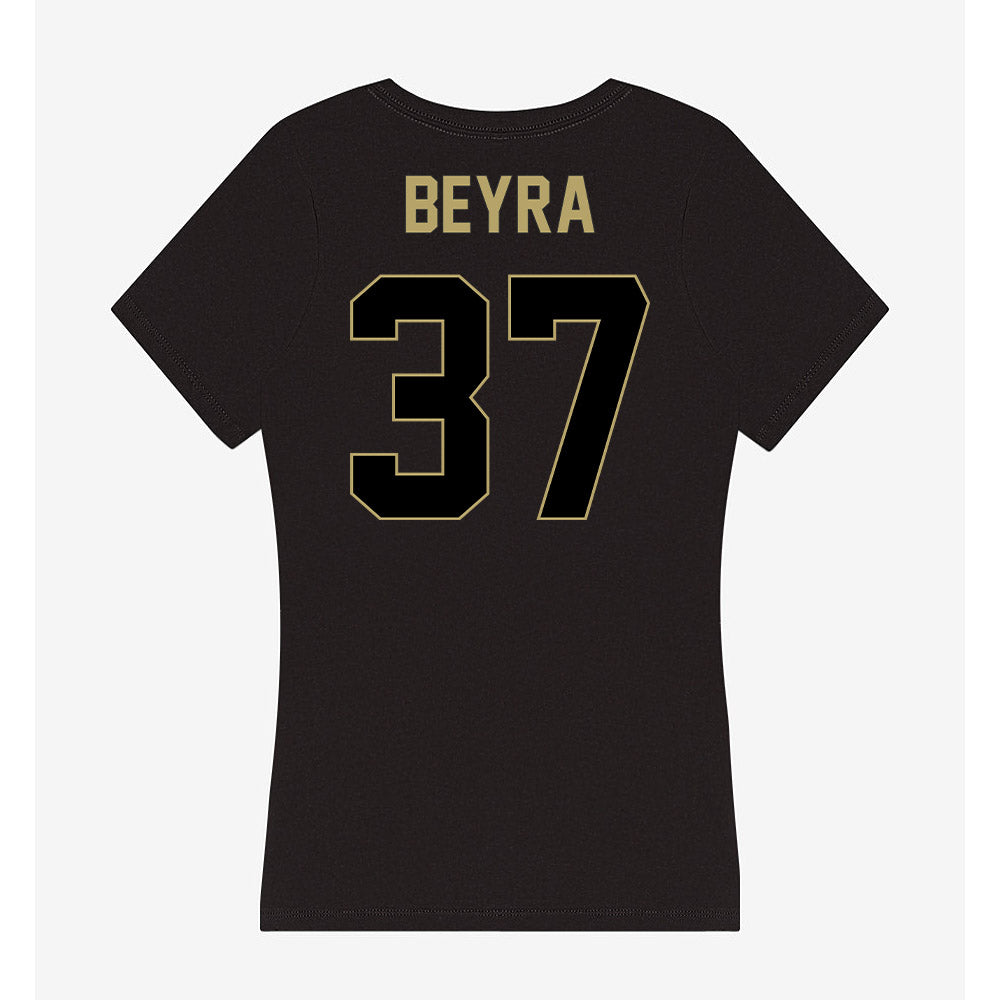 Central Florida - NCAA Baseball : Zach Beyra - Women's V-Neck T-Shirt-1