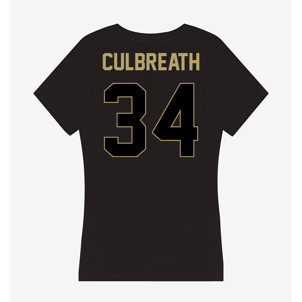 Central Florida - NCAA Football : Jahleel Culbreath - Women's V-Neck T-Shirt-1