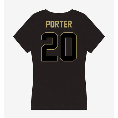 Central Florida - NCAA Women's Volleyball : Mikayla Porter - Women's V-Neck T-Shirt-1