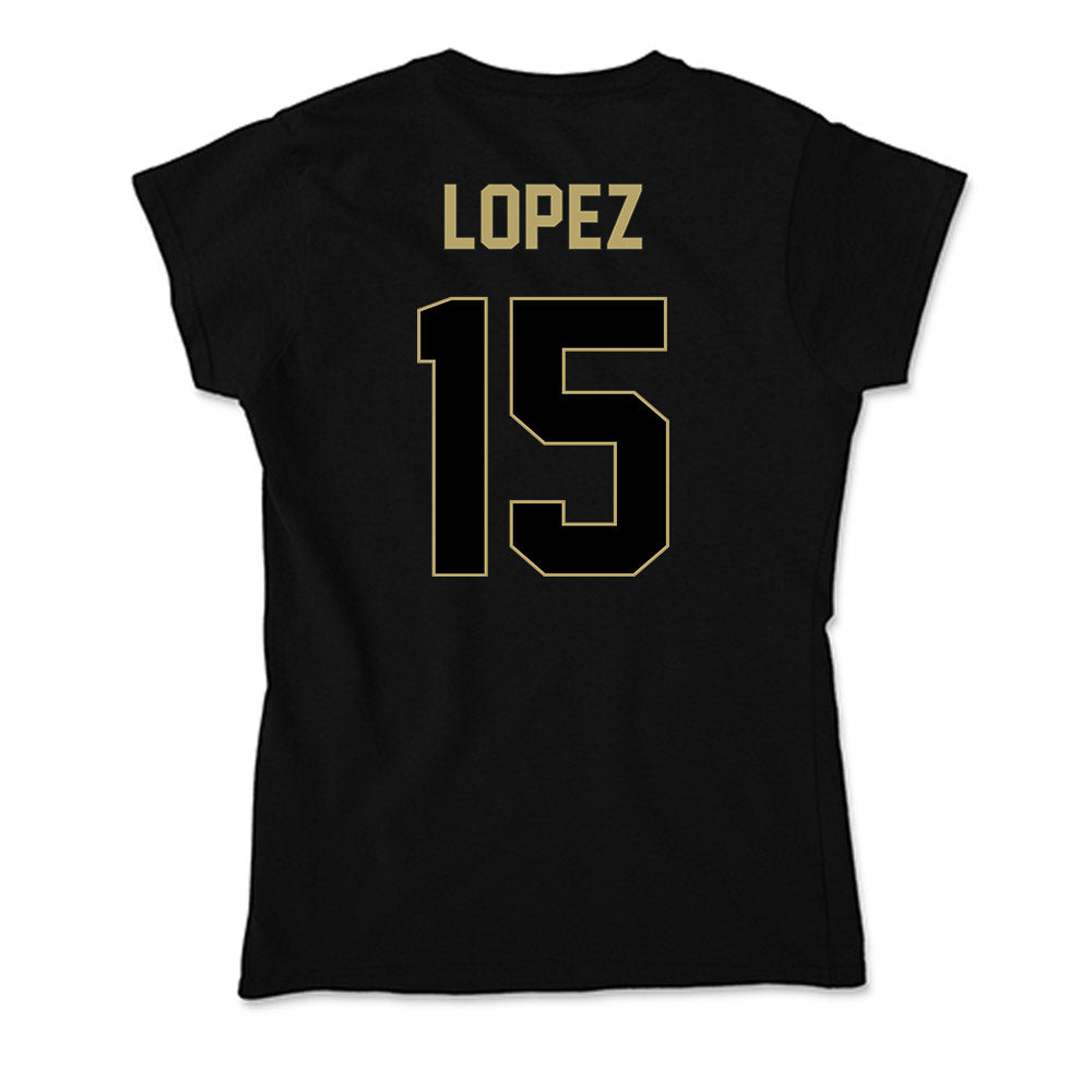 Central Florida - NCAA Softball : Yessenia Lopez - Soft Style Women’s T-Shirt-1