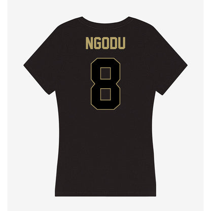Central Florida - NCAA Women's Basketball : Khyala Ngodu - Women's V-Neck T-Shirt-1