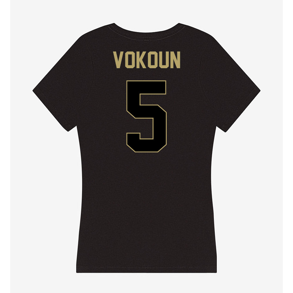 Central Florida - NCAA Softball : Reagan Vokoun - Women's V-Neck T-Shirt-1