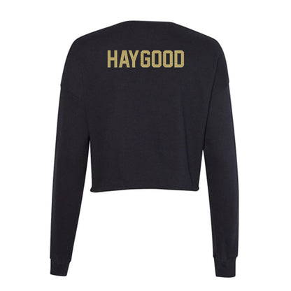 Central Florida - NCAA Men's Golf : Chase Haygood - Women's Cropped Crew Fleece-1