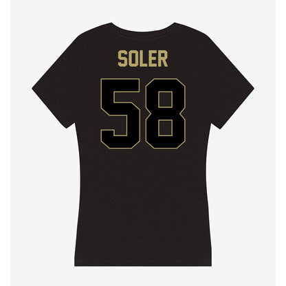 Central Florida - NCAA Baseball : Alan Soler - Women's V-Neck T-Shirt-1