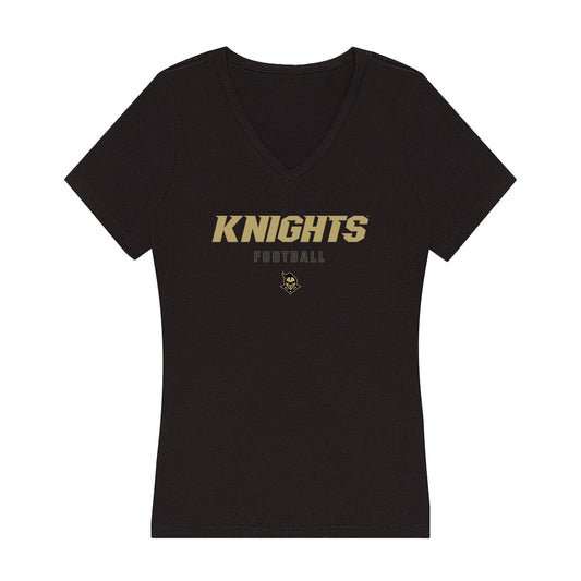 Central Florida - NCAA Football : Alonza Barnett III - Women's V-Neck T-Shirt-0