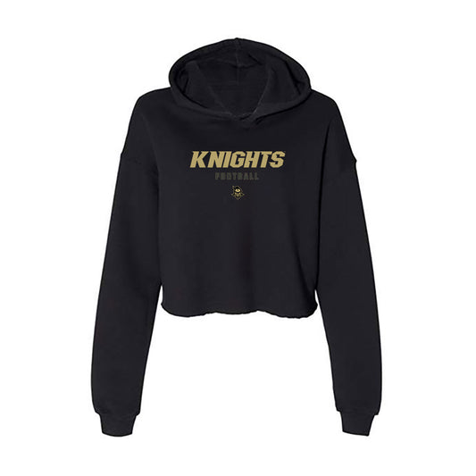 Central Florida - NCAA Football : Alonza Barnett III - Women's Crop Fleece Hoodie-0