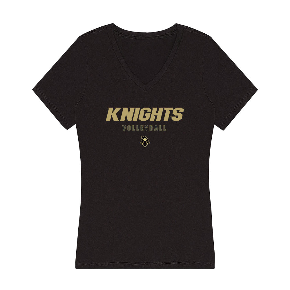 Central Florida - NCAA Women's Volleyball : Kiarrah Horne - Women's V-Neck T-Shirt-0