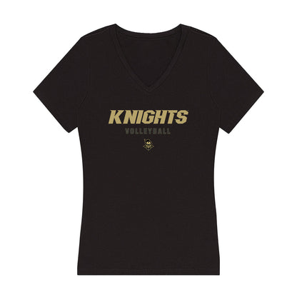 Central Florida - NCAA Women's Volleyball : Kiarrah Horne - Women's V-Neck T-Shirt-0