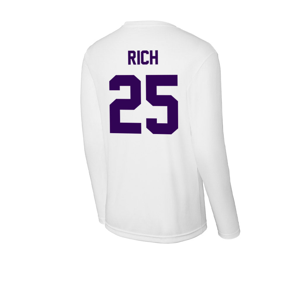 Kansas State - NCAA Football : Zashon Rich - Activewear Long Sleeve T-Shirt-1