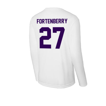Kansas State - NCAA Baseball : Robert Fortenberry - Activewear Long Sleeve T-Shirt-1