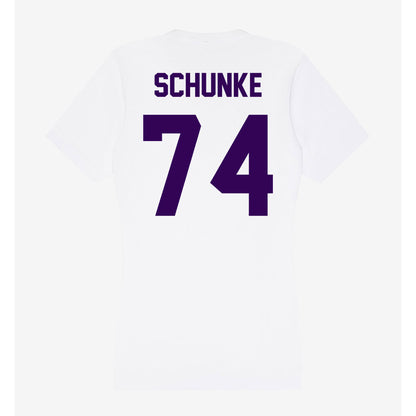 Kansas State - NCAA Football : Navarro Schunke - Women's V-Neck T-Shirt-1