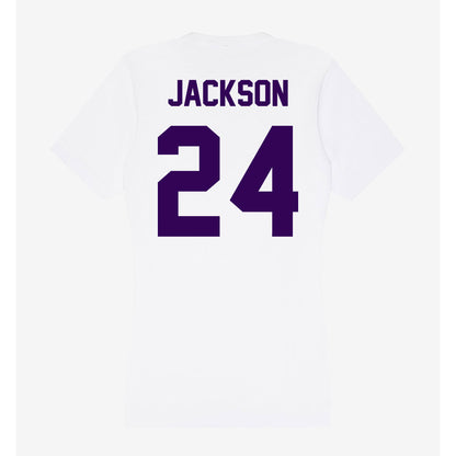 Kansas State - NCAA Football : Martel Jackson - Women's V-Neck T-Shirt-1