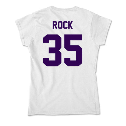 Kansas State - NCAA Men's Basketball : Jeffrey Rock - Soft Style Women’s T-Shirt-1