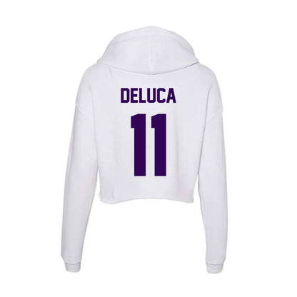 Kansas State - NCAA Women's Soccer : Emerson DeLuca - Women's Crop Fleece Hoodie-1