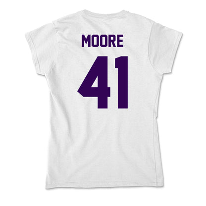 Kansas State - NCAA Football : Ashton Moore - Soft Style Women’s T-Shirt-1