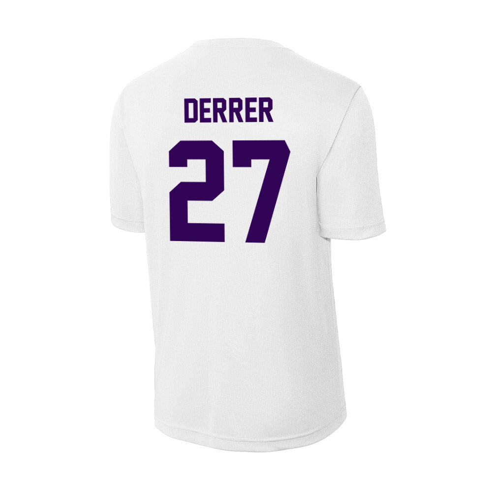 Kansas State - NCAA Women's Volleyball : Ellah Derrer - Activewear T-Shirt-1