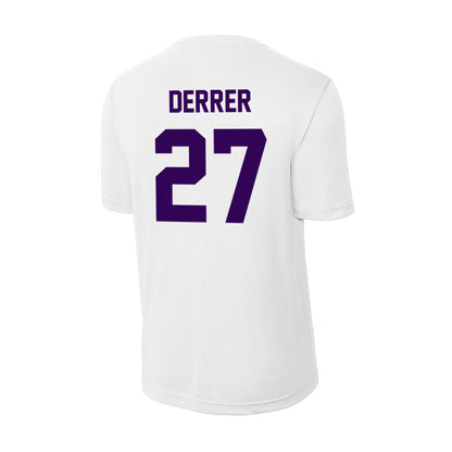 Kansas State - NCAA Women's Volleyball : Ellah Derrer - Activewear T-Shirt-1