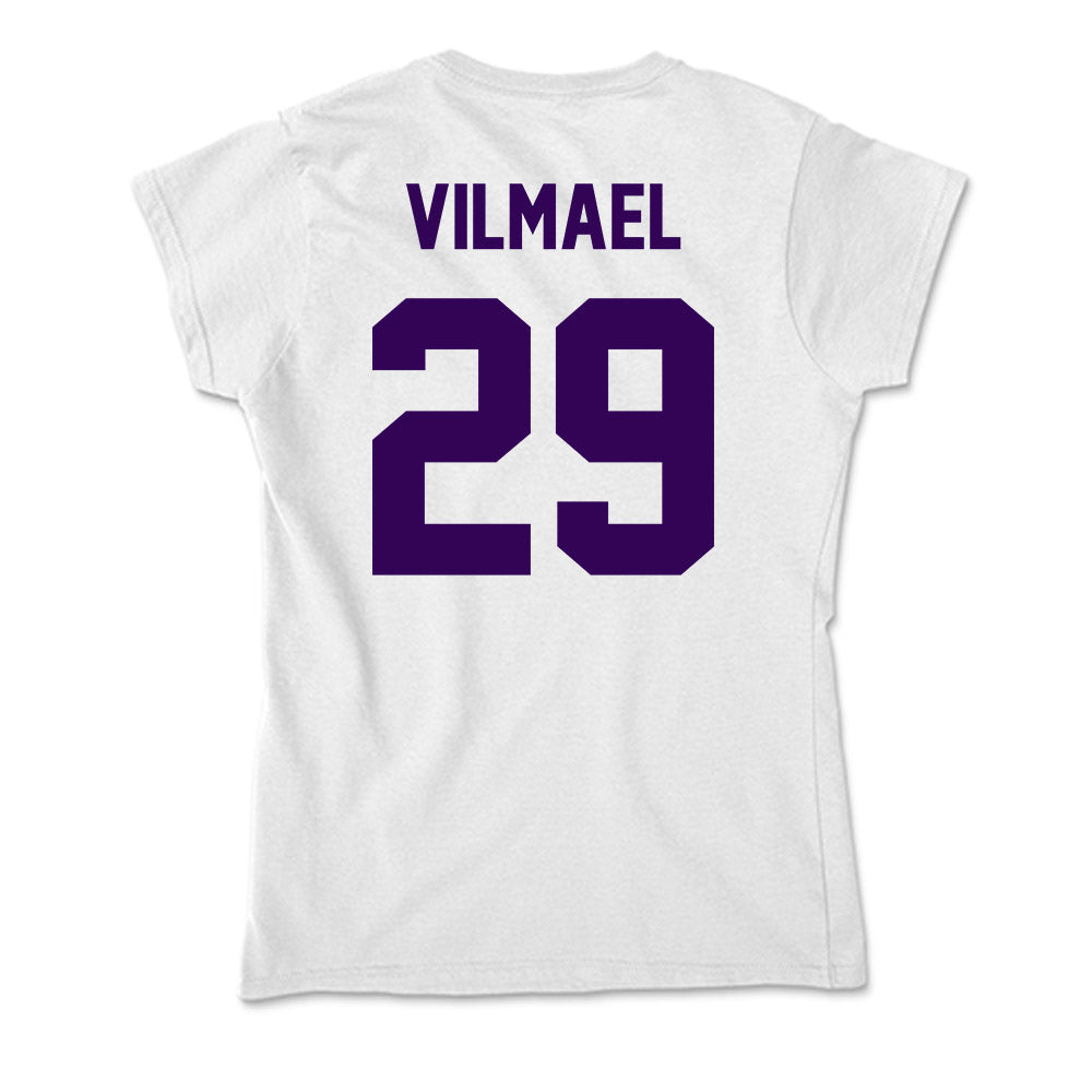 Kansas State - NCAA Football : Josiah Vilmael - Soft Style Women’s T-Shirt-1