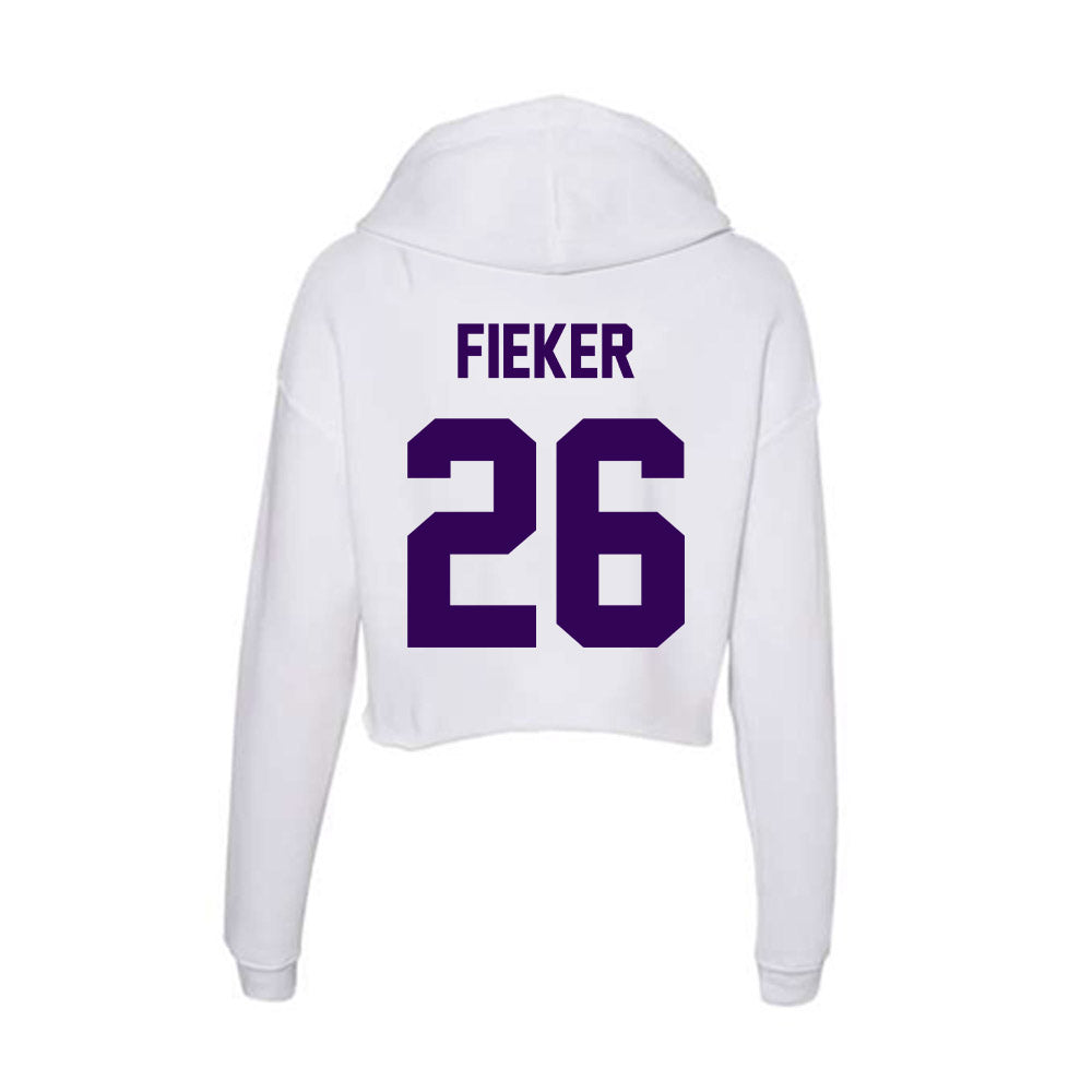 Kansas State - NCAA Women's Soccer : Landry Fieker - Women's Crop Fleece Hoodie-1