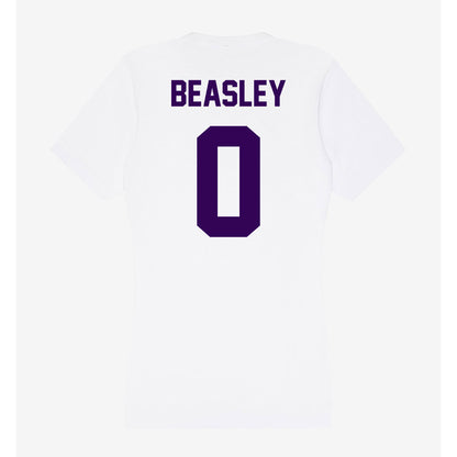 Kansas State - NCAA Football : Koy Beasley - Women's V-Neck T-Shirt-1