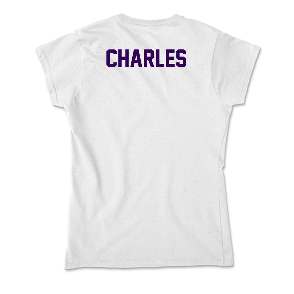 Kansas State - NCAA Men's Track & Field : Dorian Charles - Soft Style Women’s T-Shirt-1