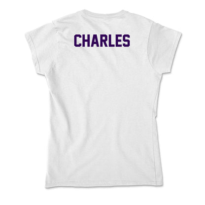 Kansas State - NCAA Men's Track & Field : Dorian Charles - Soft Style Women’s T-Shirt-1